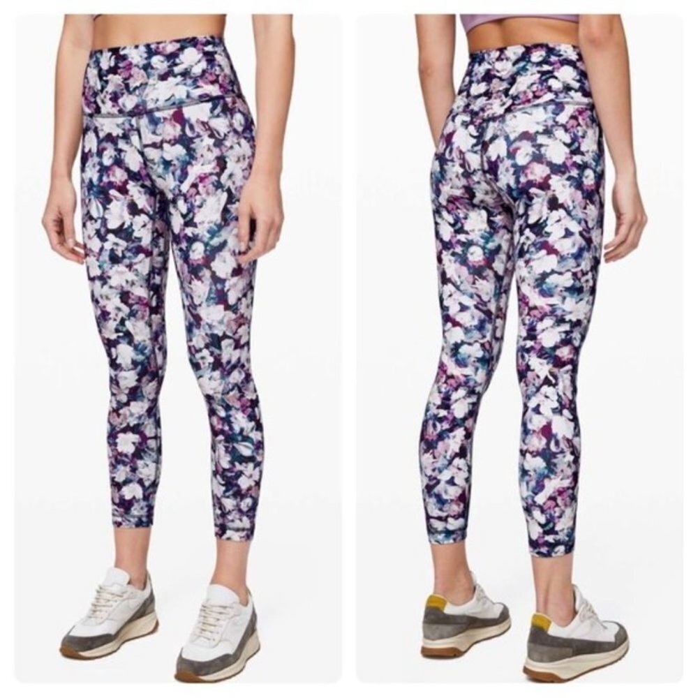 Lululemon Align Pant II 25" Utopia Multi size 4